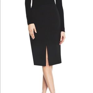WHBM front slit pencil skirt